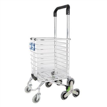 Shopping Trolley With Stair Climbing Wheels